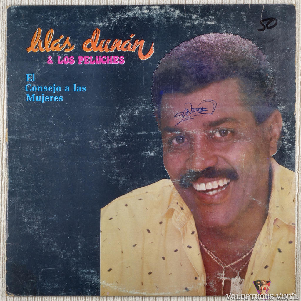 Blás Durán & Los Peluches – El Consejo A Las Mujeres vinyl record front cover