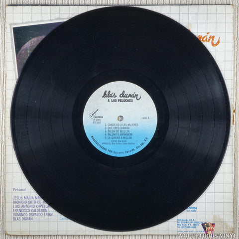 Blás Durán & Los Peluches – El Consejo A Las Mujeres vinyl record