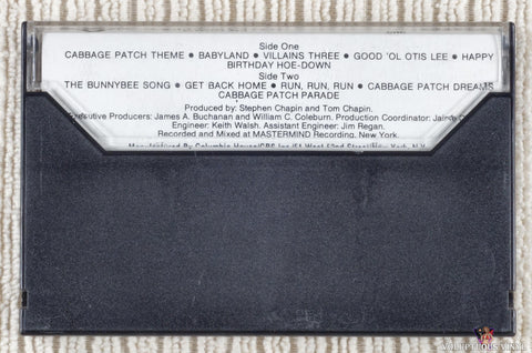 Cabbage Patch Kids – Cabbage Patch Dreams cassette tape back
