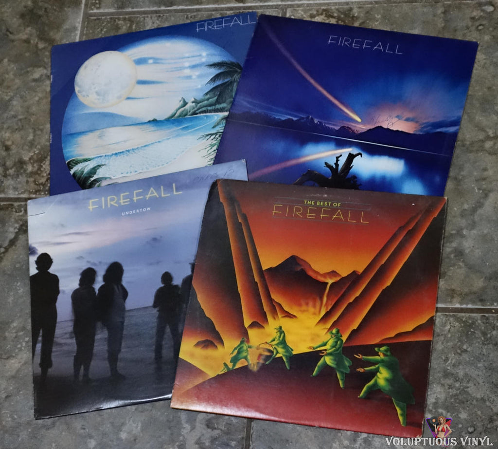 Firefall vinyl record bundle lot