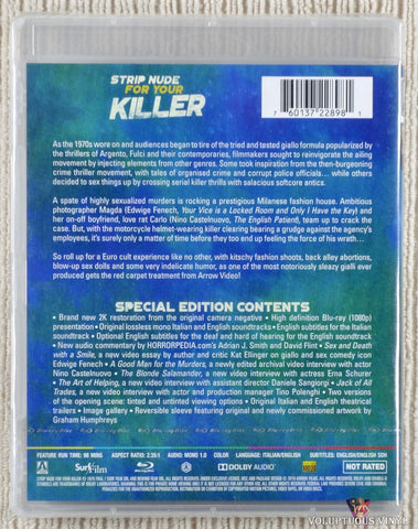 Strip Nude For Your Killer (1975) Blu-ray