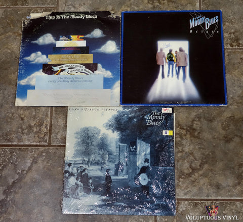 The Moody Blues Vinyl Record Bundle Lot