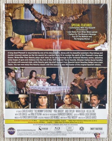 The Mummy's Revenge (1975) Blu-ray, Limited Edition