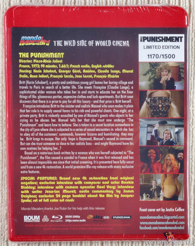 The Punishment (1973) Blu-ray