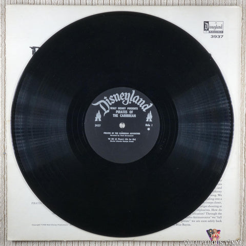 Thurl Ravenscroft – Walt Disney's Pirates Of The Caribbean: The Sound Track Of The Fabulous Disneyland Adventure vinyl record