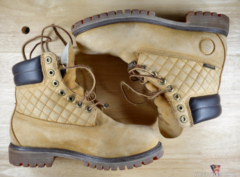 Timberland 6" Premium Quilted Wheat Gore-Tex Mens Boot Size 7M
