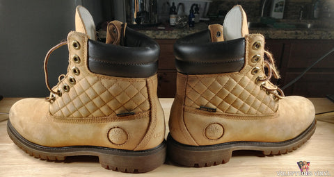 Timberland 6" Premium Quilted Wheat Gore-Tex Mens Boot Size 7M