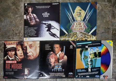 Various - Crime / Thriller LaserDisc Bundle Lot