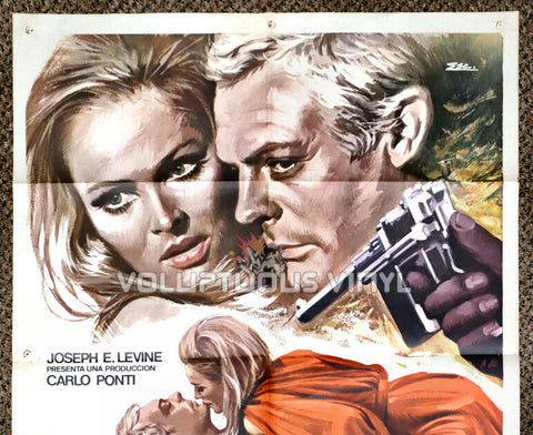 The 10th Victim 1975 Spanish 1 Sheet Movie Poster Top Half