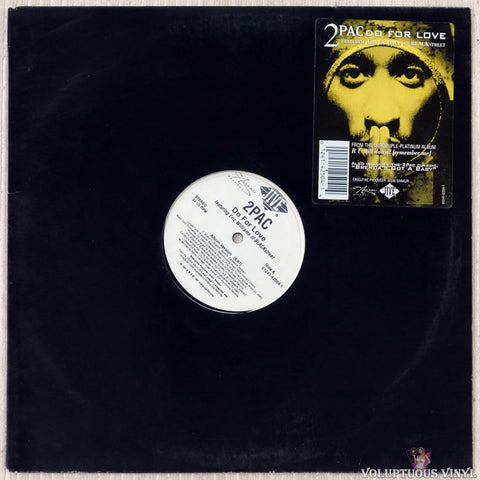 2Pac Featuring Eric Williams Of Blackstreet ‎– Do For Love vinyl record front cover