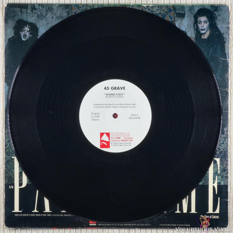 45 Grave – School's Out vinyl record