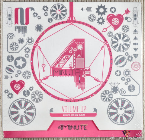 4Minute ‎– Volume Up CD front cover