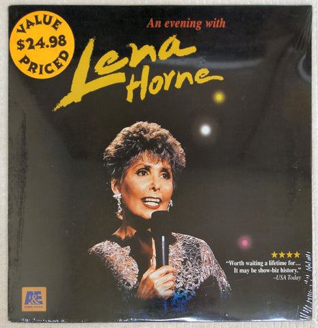 An Evening With Lena Horne - Laserdisc - Front Cover