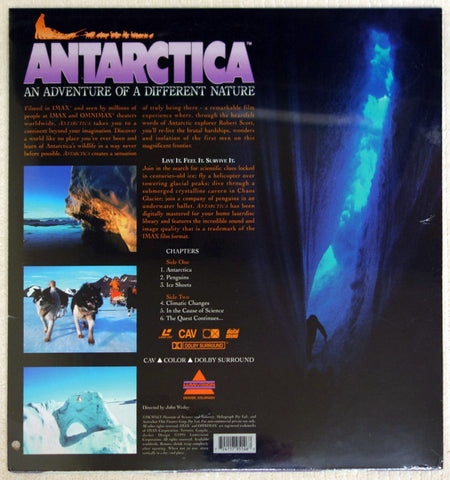 Antarctica - Laserdisc - Back Cover