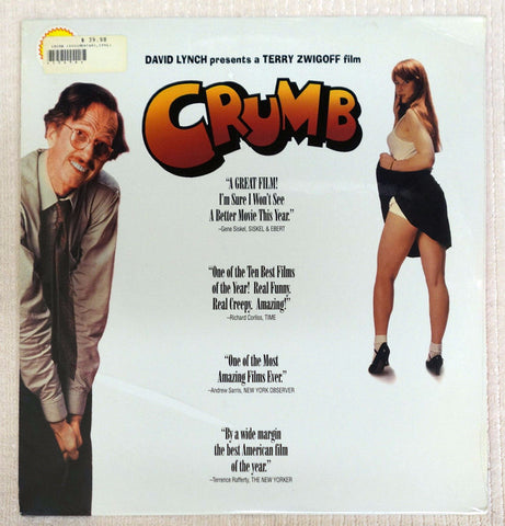 Crumb (1994) 2xLD, SEALED
