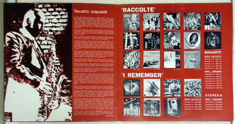 Fausto Papetti ‎– 15a Raccolta - Vinyl Record - Inner Gatefold