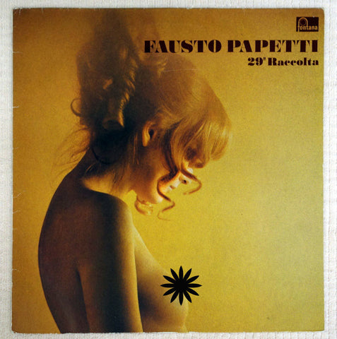 Fausto Papetti ‎– 29a Raccolta - Vinyl Record - Front Cover Censored Topless Woman