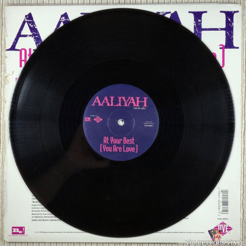 Aaliyah – At Your Best (You Are Love) vinyl record