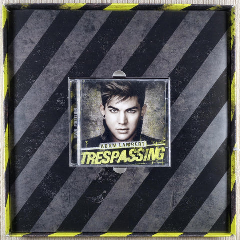 Adam Lambert ‎– Trespassing vinyl record box set inside