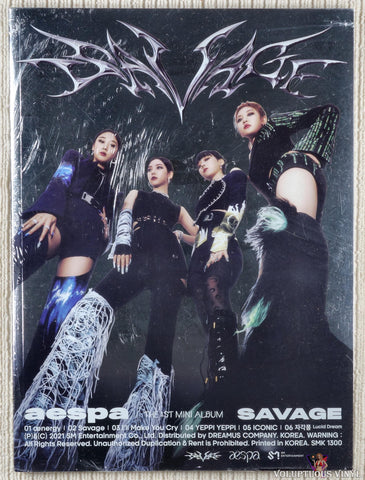 Aespa – Savage CD front cover
