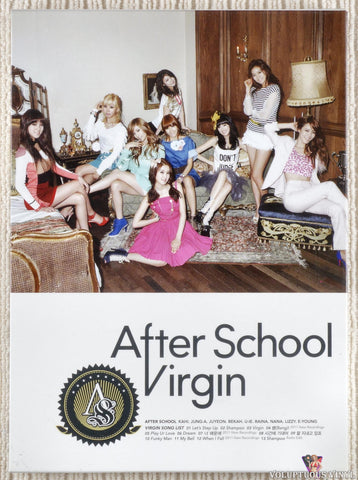 After School – Virgin CD front cover