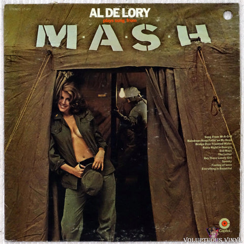 Al De Lory ‎– Plays Song From M*A*S*H vinyl record front cover