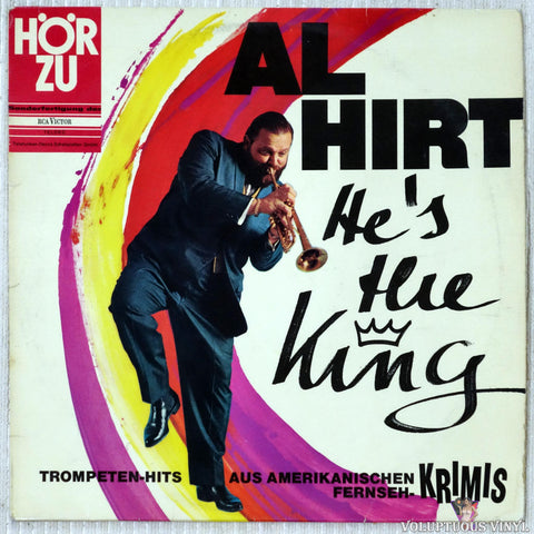 Al Hirt ‎– He's The King - Trompeten Hits Aus Amerikanischen Krimis vinyl record front cover
