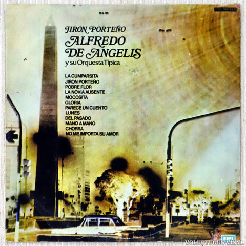 Alfredo de Angelis Y Su Orquesta Típica – Jiron Porteño (1975) Uruguayan Press
