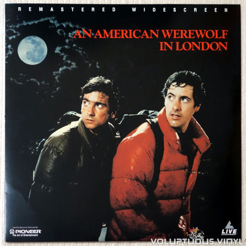 American Werewolf in London - LaserDisc - Front Cover