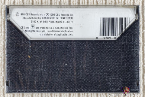 Ana Gabriel – Quién Como Tú cassette tape back cover