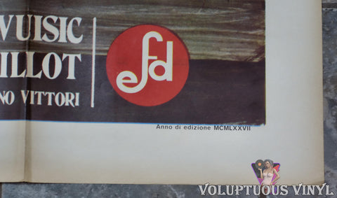 Anno Domini 1573 (1975) - Italian 4F - 16th Century Torture film poster printing credits