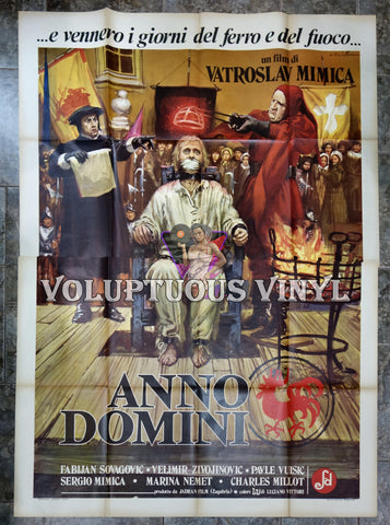 Anno Domini 1573 (1975) - Italian 4F - 16th Century Torture film poster