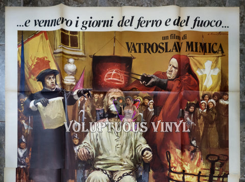 Anno Domini 1573 (1975) - Italian 4F - 16th Century Torture film poster top half
