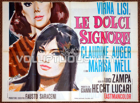 Anyone Can Play (1968) - Italian 4F - Virna Lisi, Ursula Andress, Claudine Auger & Marisa Mell - Poster Bottom  Half
