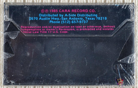 Arturo Montes Y Ternura – Es Nuestra Hora cassette tape back cover