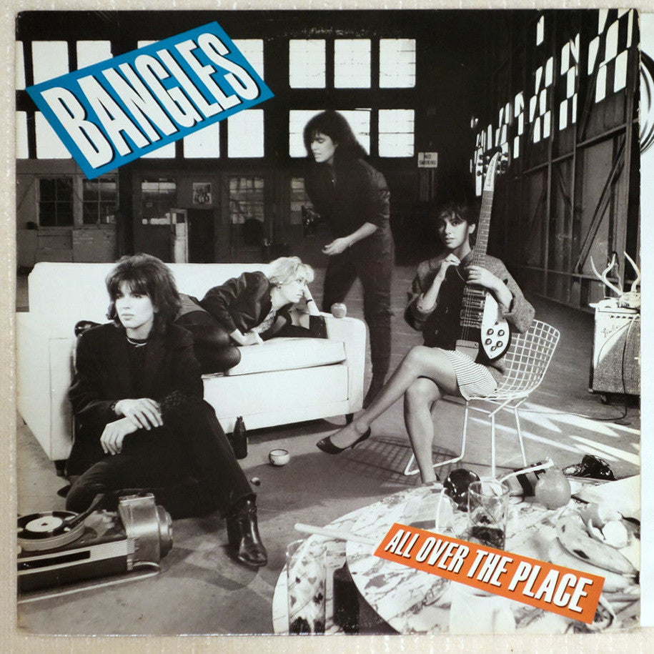 Bangles – All Over The Place vinyl record front cover