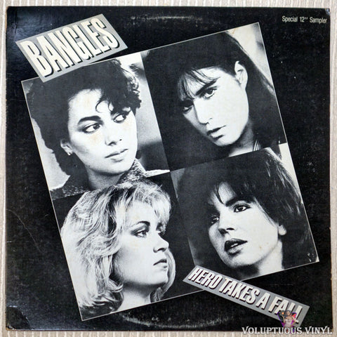 Bangles – Hero Takes A Fall (1984) 12" Promo, Sampler