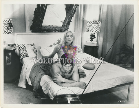 Barbara Bouchet - Winged Devils nude in bed photograph