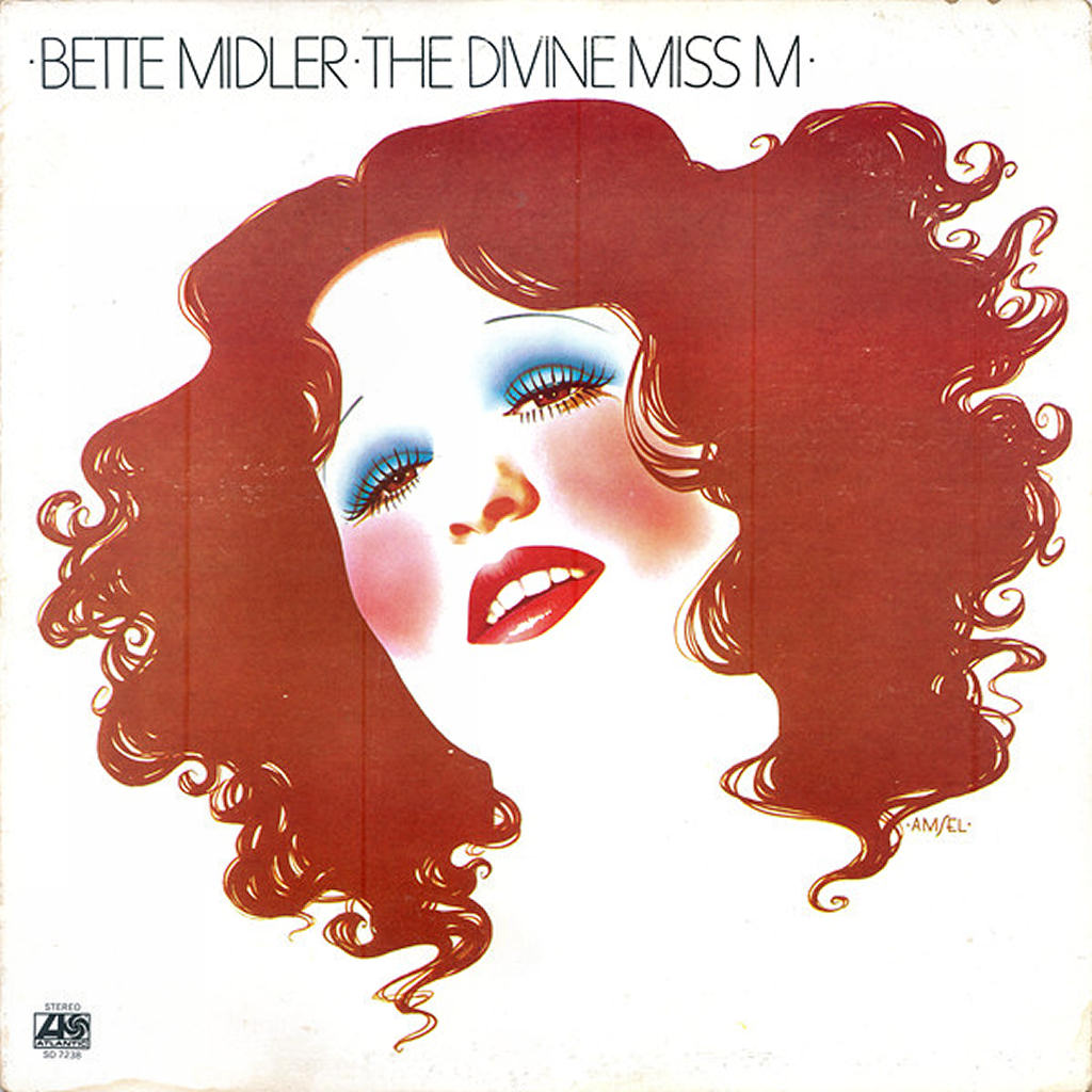 Bette Midler – The Divine Miss M vinyl record front cover