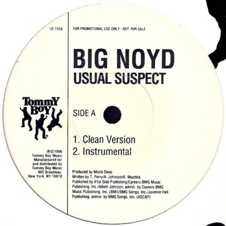 Big Noyd – Usual Suspect vinyl record Side A
