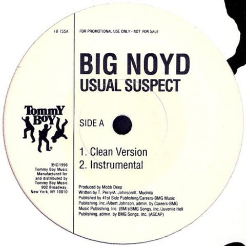 Big Noyd – Usual Suspect (1996) 12" Single, Promo