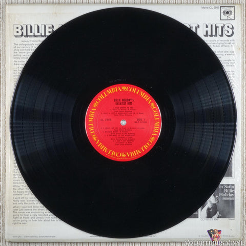 Billie Holiday – Billie Holiday's Greatest Hits vinyl record
