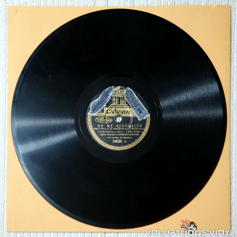 Bing Crosby & The Andrews Sisters – No Me Acorrales / Hace Tiempo Y A Lo Lejos (1944) 10" Shellac, Chilean Press