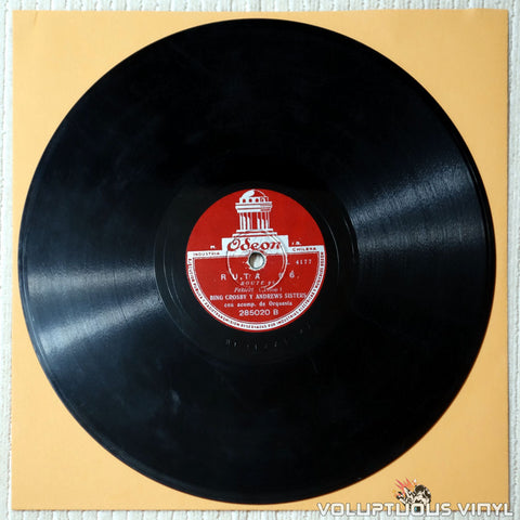 Bing Crosby & The Andrews Sisters ‎– Ruta 66 - Shellac