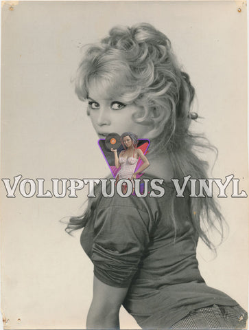 Brigitte Bardot - Pinup Photo From Cinemonde Magazine photograph