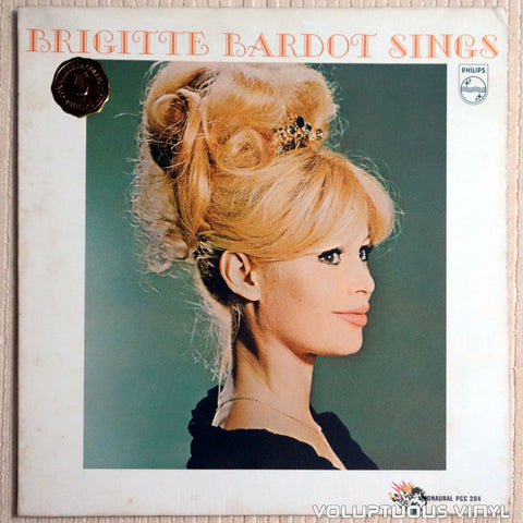 Brigitte Bardot ‎– Brigitte Bardot Sings - Vinyl Record - Front Cover