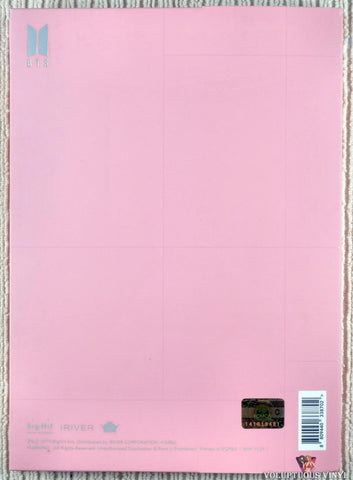 BTS – Map Of The Soul: Persona CD back cover