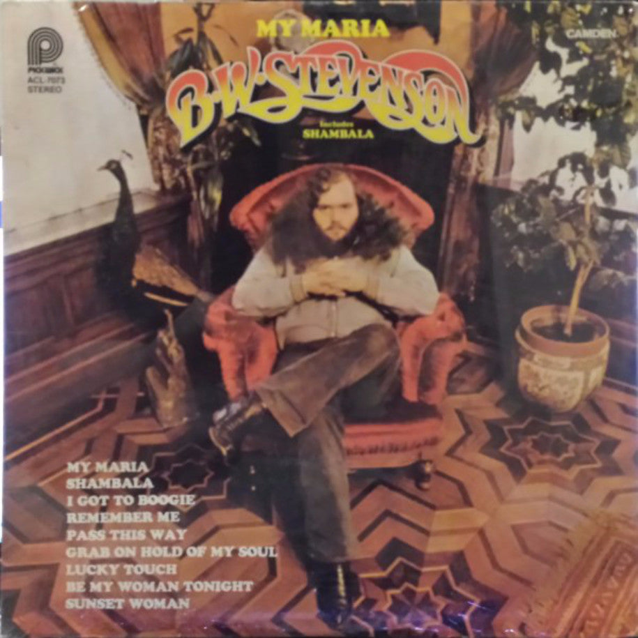B. W. Stevenson – My Maria - Vinyl Record - Front Cover