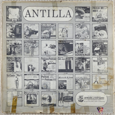 Carlos Campos Y Su Orquesta – Quieres Mas...Danzon vinyl record back cover