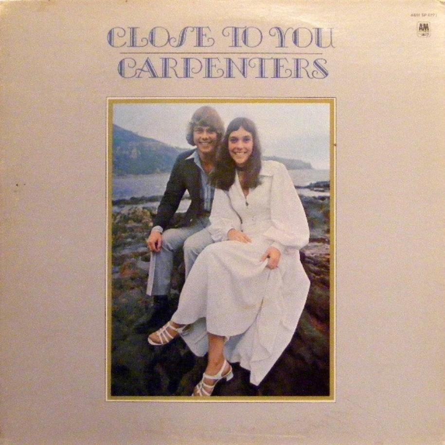 Carpenters ‎– Close To You vinyl record front cover